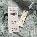 Hollister ‎ Y2K Blue Chiffon Babydoll Mini Dress Size Large Photo 3