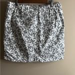 Lands' End black and white floral skort size 14 Photo 9