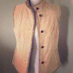 Eddie Bauer SEATTLE SUEDE Faux Fur lined vest by Photo 0