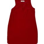 Amanda Uprichard Sleeveless Silk Dress - Red - Small Photo 4