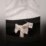 Emma & Grace Eyelet Long Sleeve Top Black Photo 1