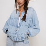 We The Free Layla Denim Jacket Photo 0