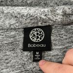 Bobeau One Button Wrap Cardigan plush light grey Sweater size M Photo 11