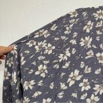 Dress Forum  Blue Floral Wrap Shirt Womens S Revolve Boho Blouse Long Sleeve Top Photo 10