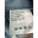 Ksubi  Women's Devore Aged Blue Perforated Sheer Tee‎ Casual Everyday NWT XS Photo 2