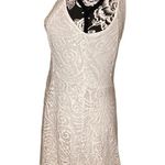 Apt. 9  Ivory Skater Dress Coastal Beach Floral Vacation Travel Formal Easter Photo 2