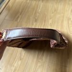 J.Crew Brown and Cream Striped Bag Photo 2