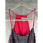 My Michelle  Womens Tops Size S Chiffon Chevron‎ Tank Photo 2