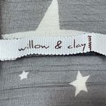 Willow & Clay  Sheer Black Star Print Button‎ Down Size XS EUC Photo 4