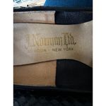 J. Norman LTD Snakeskin Pumps Block Heel Classic Party Career Shoes 6.5M Black Size 8.5 Photo 1