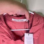 Calvin Klein NWT Jeans Tencel Button Down Collared Sleeveless Top Savannah 3X Photo 6