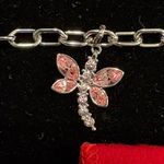 Kenneth Jay Lane Silver Bracelet with Colorful Charms Photo 4