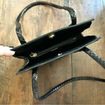 BALLY black leather mini shoulder bag, made in Italy Photo 6