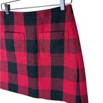J.Crew  Women’s Sz 2 Wool mini skirt in harvest plaid H1113 Photo 2