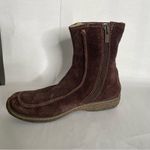 Timberland  Brown Suede Ankle Moccasin Boot Women’s Size 6.5 Photo 3