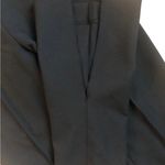 Mango  Split Hem Leggings Black Long Lean Sz M Winter Dressy Sexy Pull On Stretch Photo 4