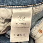 MOTHER High Waisted Rider Ankle in Kiss and Make Up Again Sz 28 Blue Photo 10