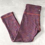 Lululemon  Purple Orange Blue Stripe Leggings Photo 0