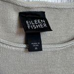 Eileen Fisher Beige Silk Blend Knit Top Sleeveless Round Neck M Photo 1