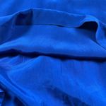 Tibi Cascade Beaded Silk Royal Blue Cap sleeve A-Line Dress Egyptian Vibe Size ) Photo 12