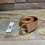 B-low the Belt Mia Gold and Tan Chic Glam Business Casual Accent Belt NWT OS Photo 6