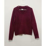 Columbia  XCO Women's Raspberry Red V Neck Long Sleeve Knit Sweater Size M Photo 1