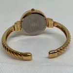 Studio women rose gold tone watch quartz analog 32mm cuff size 7” running Photo 3