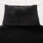 Olivaceous Black Turtleneck Sweater Photo 1