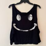 Vintage Nirvana / Urvana “Be” Smiley Face Tank Top Black Distressed XL Photo 1
