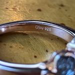 Natural Rose de France Amethyst Sterling Silver Ring Purple Photo 5