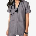 FIGS - Banepa Oversized Scrub Top Graphite Nurse Medical Doctor Photo 0