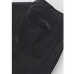 H&M NWT Divided Faux Leather Pants Black High Rise SZ-8 Photo 1