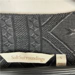 Soft Surroundings Beatrice Jacket Beaded Cardigan
Open Front Sz large 2CB36 Gray Photo 2