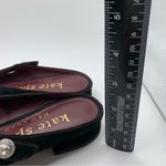 Kate Spade NWB  New York Women's Meg Velvet Mules Black Glitter Size 6 flats 2080 Photo 5