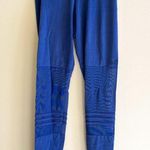 Adidas  Active Tights With Mesh Blue Leggings Athletic Yoga Running Womens Size S Photo 2