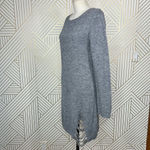 Badgley Mischka Mark & James x Gray Distressed Chain Sweater Dress Size Small Photo 4