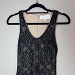 Dress the Population Isabelle Lace Mermaid Hem Cocktail Dress Black S Photo 3