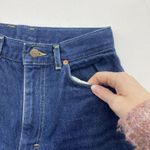 Lee Vtg  Jrs Size 9P Petite 26 Jeans 80s Tapered Leg High Rise Rigid Denim Riders Photo 9