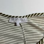 C’EST LA VIE Striped Green and White Maxi Dress L Size L Photo 2