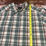 Sonoma The North Face Men's Green Plaid Short Sleeve Shirt size M Photo 6