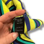 LE SUPERBE Striped Knit Pencil Skirt Size Small Yellow Photo 5