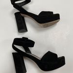 Miu Miu Women’s  Black Platform Block Heel Sandal Photo 1
