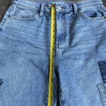 Sonoma  Goods For Life Jeans Womens 10 Blue Denim Boyfriend‎ Patchwork Stretch Photo 3