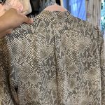 Babaton  Aritzia Akira Blouse‎ Size Small Snake Print 71882 Photo 9