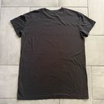 Madewell Tina Solid T-shirt Dress in Black Photo 3