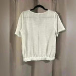 Sunday in Brooklyn Women’ White V-Cut  Blouse Photo 1