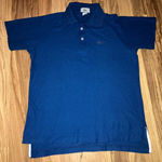 Lacoste Vintage Izod  Women's Small  36 Navy Blue Short‎ Sleeve Polo Shirt Photo 0