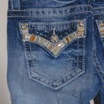 Miss Me  Mid-Rise Embellished Skinny Jeans in Blue – Size 24 – EUC Photo 10