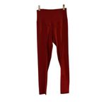 Aerie 7/8 Feel Free Light Support Red Leggings Size Medium New With Tags. Photo 1