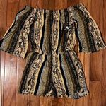 Off the Shoulder Romper Size M Photo 0